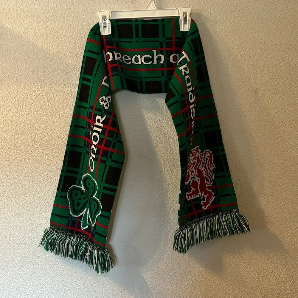 East side Firefighters pipes and drums scarf with fringe